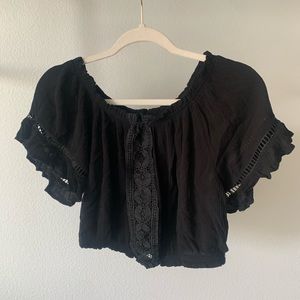 Off the shoulder blouse